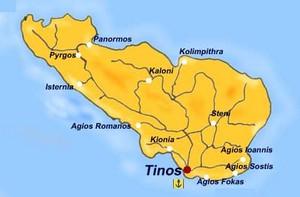 Tinos Map